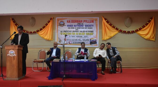 Pynlong Dorbar Pyllun ka Seng ki nongthoh khasi ha ka 25 tarik Jymmang, 2024